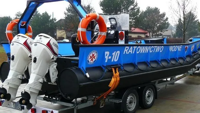 Ratownictwo Wodne Sława posiada nowoczesną łódź wielozadaniową 