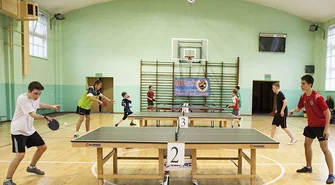 Turniejem tenisa stołowego uczcili 60-lecie Pogoni 