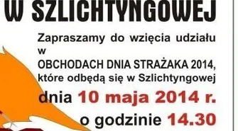 Obchody Dnia Strażaka w Szlichtyngowej