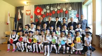 Ślubowanie pierwszaków w Starych Drzewcach