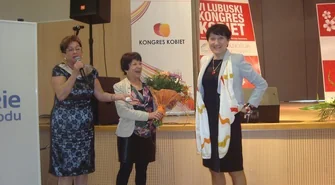 Kobiety z terenu powiatu wschowskiego na Lubuskim Kongresie Kobiet