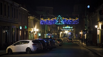 Ozdoby świąteczne we Wschowie