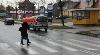 Niebezpiecznie nawet na przejściu dla pieszych
