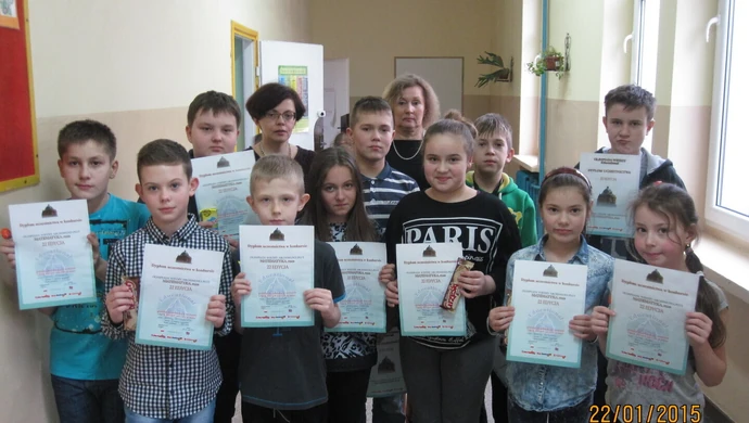 Wyniki ogólnoposlkiego konkursu matematycznego