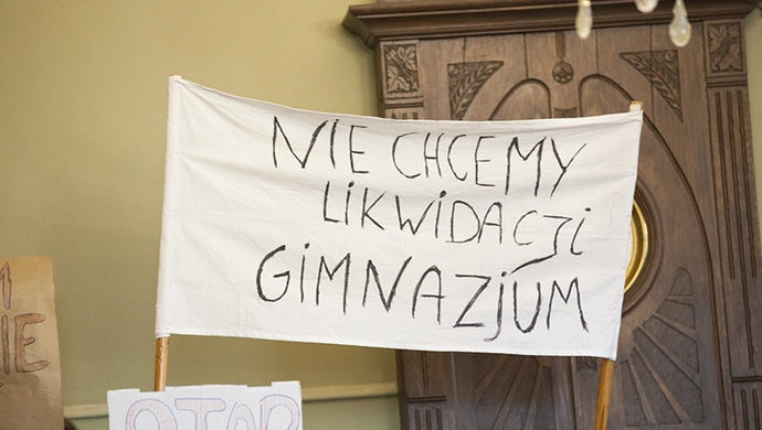 Przegłosowali zamiar likwidacji Gimnazjum
