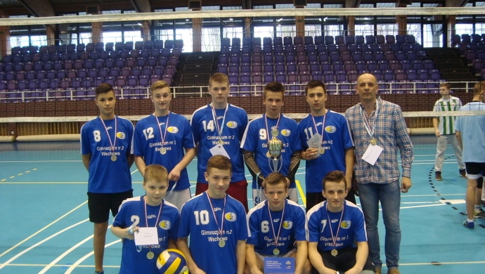 Siatkarze z Gimnazjum nr 2 na najwyższym podium