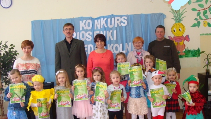 Gminny Konkurs Piosenki Przedszkolnej w Lginiu