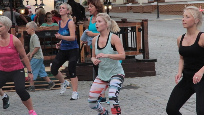 Fitness z Marti na wschowskim rynku