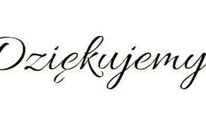 Podziękowania od całej rodziny