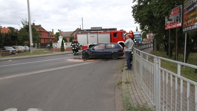 Kolizja na krajowej 12 - uzupełnienie informacji
