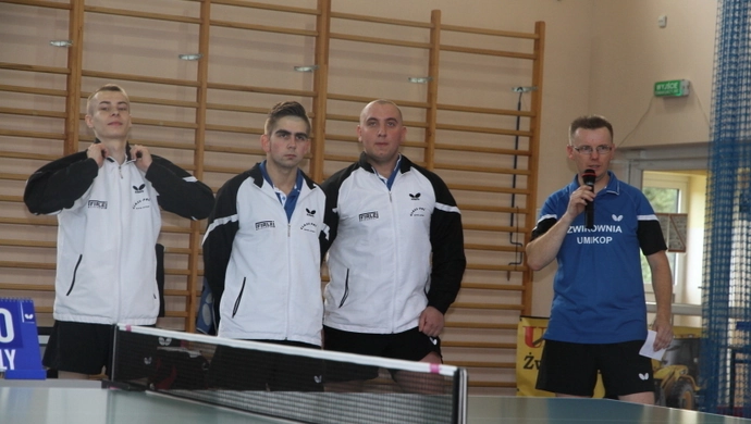 Przegrana na inaugurację III ligi tenisa stołowego