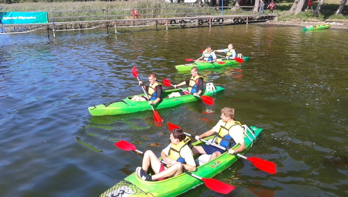 Regionalne regaty olimpiad specjalnych w kajakarstwie