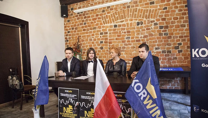 Spotkanie wyborcze partii KORWiN