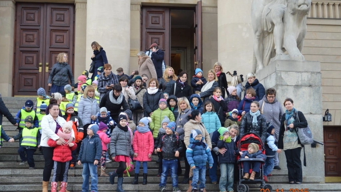 Uczniowie SOSW w Operze Poznańskiej