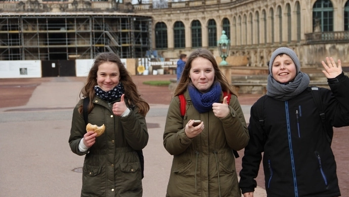 Gimnazjaliści z wizytą na Jarmarku Bożonarodzeniowym w Dreźnie