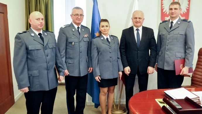 Niezwykli funkcjonariusze wyróżnieni