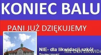 Koniec balu. Pani już dziękujemy