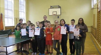 Powiatowe zawody SZS tenis stołowy