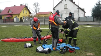 Spotkanie ze strażakami- Bezpieczne ferie