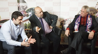 Przybylski, Zgrzebnicki, Stasiak w rozmowie o współpracy gminy z klubami sportowymi