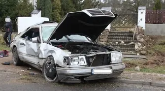 Lgiń: Stracił panowanie nad pojazdem