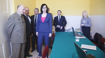 Katarzyna Osos sprawdziła jak przebiegają kwalifikacje wojskowe