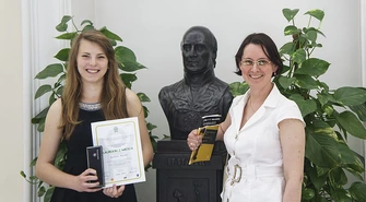 Uczennica z Zana Mistrzynią Języka Polskiego