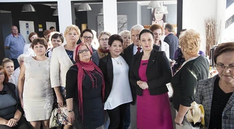 Rozmowy damsko-męskie podczas kongresu kobiet