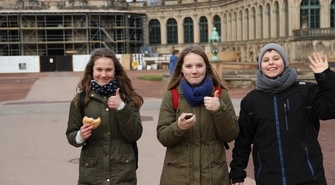 Gimnazjaliści z wizytą na Jarmarku Bożonarodzeniowym w Dreźnie