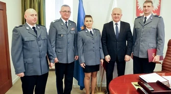Niezwykli funkcjonariusze wyróżnieni