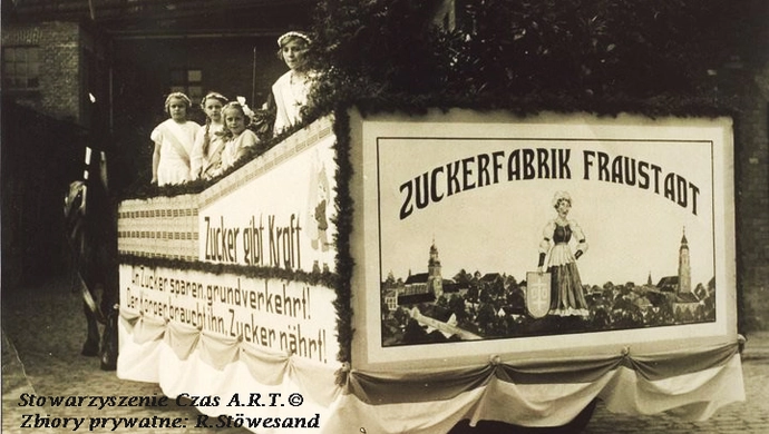 W 1880 rozpoczęto budowę wschowskiej Cukrowni