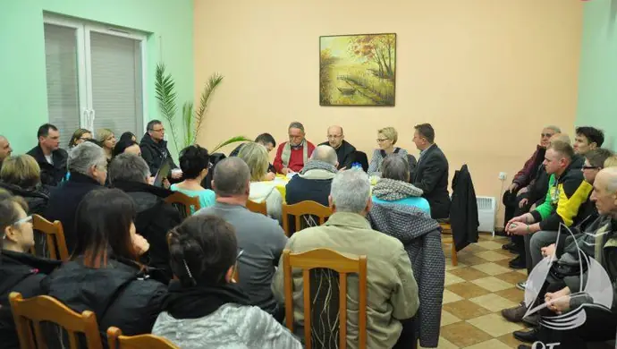 Rozmawiali z mieszkańcami Radzynia o przyszłej inwestycji