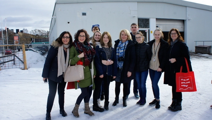 Licealiści z Zana z wizytą w Szwecji