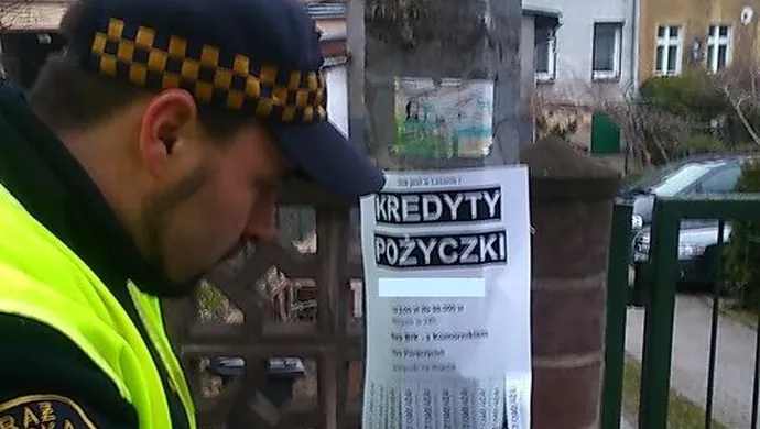 Mandaty za ogłoszenia w niewłaściwych miejscach
