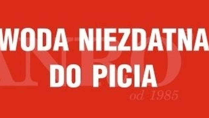 W gminie Wschowa woda również niezdatna do picia