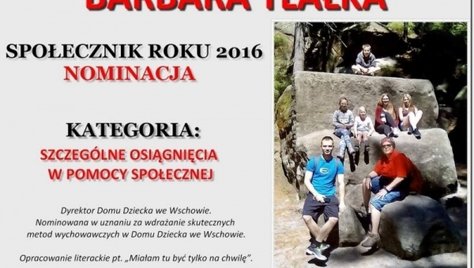 Barbara Tlałka lubuskim społecznikiem 2016?