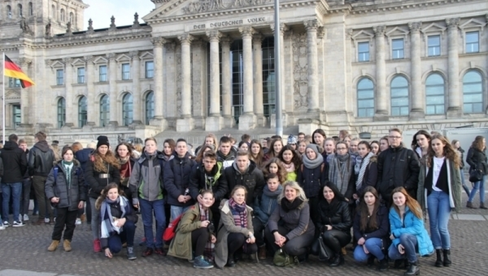 Gimnazjaliści z wizytą w Berlinie
