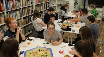 Biblioteka: ,,Noc z planszówkami"
