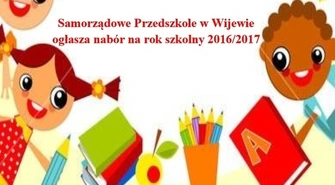 Rusza nabór do przedszkola na rok szkolny 2016/2017