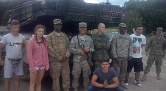 7 miejsce uczniów klasy mundurowej