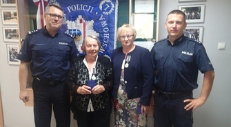 Panie Stanisława Kołodyńska i Danuta Pitrowska uhonorowane medalami