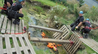 Wakacyjne ćwiczenia strażaków