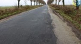 Zakończono remont cząstkowy pobocza na drodze powiatowej