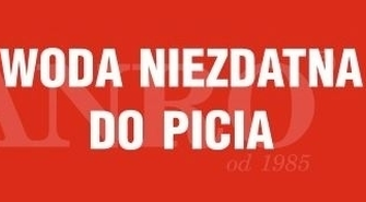 W gminie Wschowa woda również niezdatna do picia