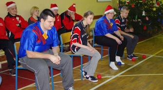 Mikołajkowy turniej w Boccia