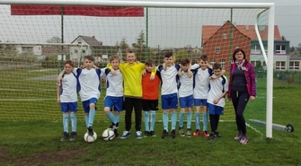 Chłopcy z Ciosańca najlepsi w powiecie