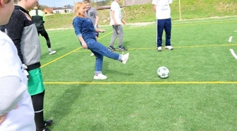 Nowe boisko w Lginiu