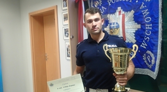 Wschowski policjant najlepszy w województwie