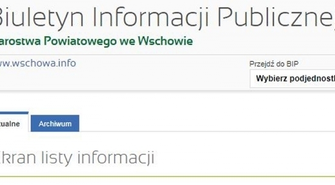 Powiat publikuje interpelacje radnych
