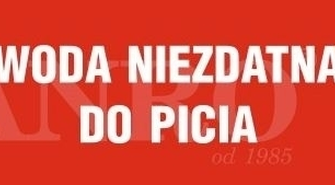 Uwaga: Woda niezdatna do picia w kilku miejscowościach na terenie powiatu wschowskiego